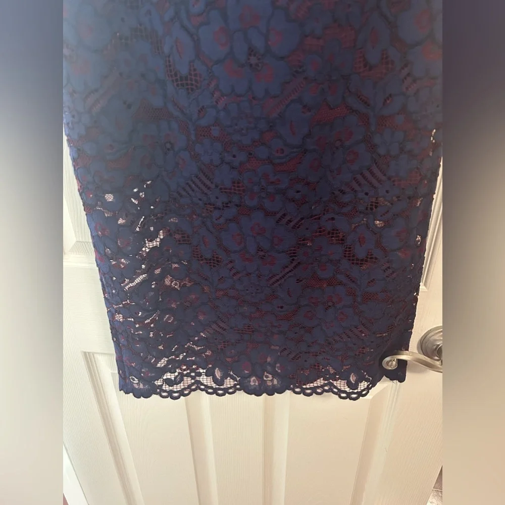 🎉Hp🎉Alexis mid sleeve lined lace dress - Picture 7 of 8